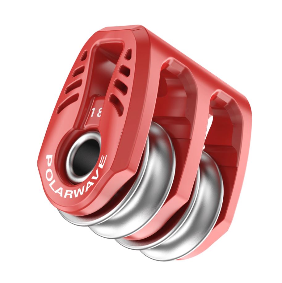 PolarWave 18mm Hochlast-Block (2-scheibig)